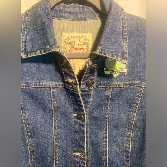 Brighton denim jacket size M - Picture 2 of 5